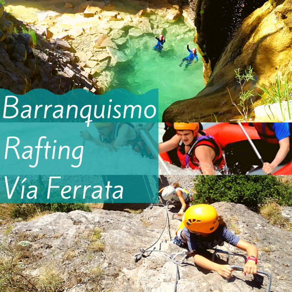 Barranco + Rafting + Ferrata 