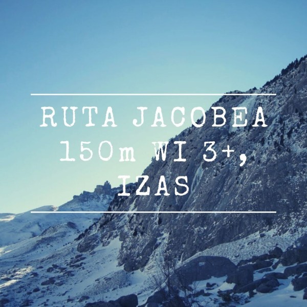 RUTA JACOBEA 150m WI 3+, IZAS 