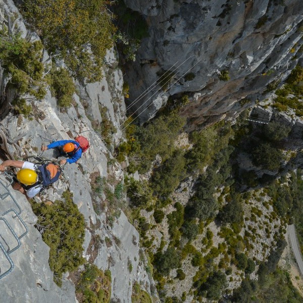VÍA FERRATA CROQUETA DE OBARRA