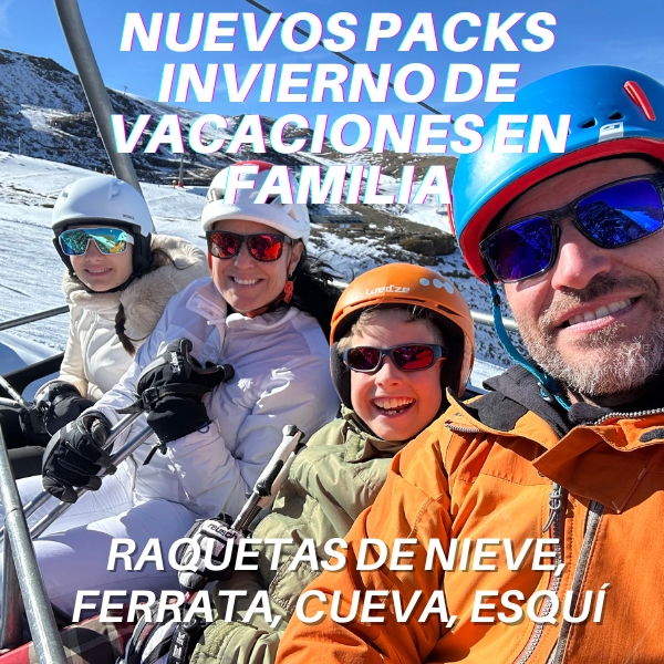 ¡Nuevos packs invernales de Vacaciones en Familia!