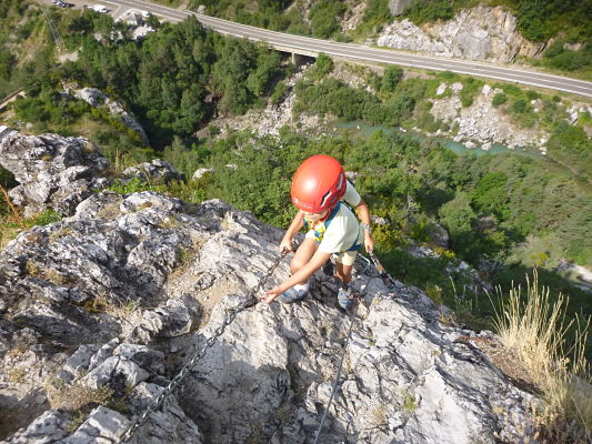 Vía ferrata de Santa Elena