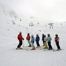 Usando las pistas de esquí: Segunda parte