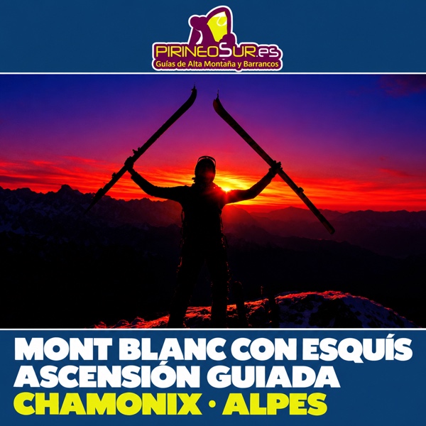 MONT BLANC CON ESQUÍS