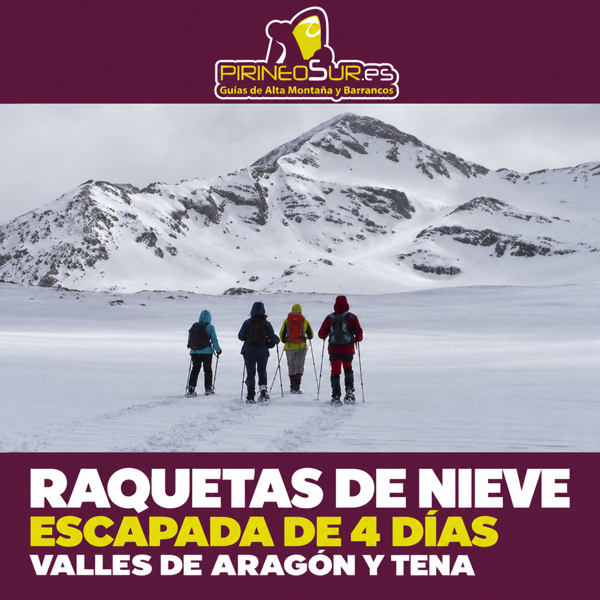 Séjour raquettes dans les vallées de l’Aragón et de Tena — 4 jours
