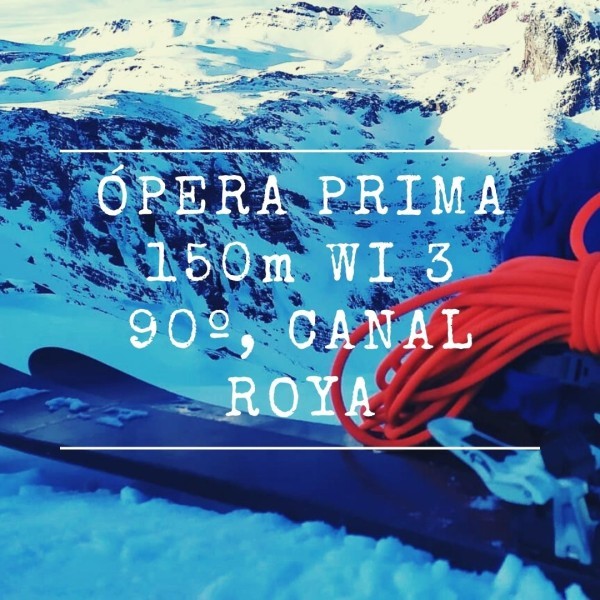 ÓPERA PRIMA 150m WI 3 90º, CANAL ROYA