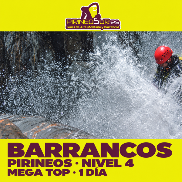 Canyoning MEGA TOP LEVEL. Level 4