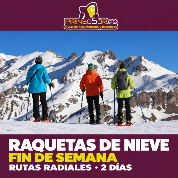 Week-end de randonnées en raquettes à la journée