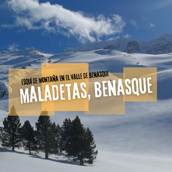 Esquí de travesía en Maladetas. Benasque