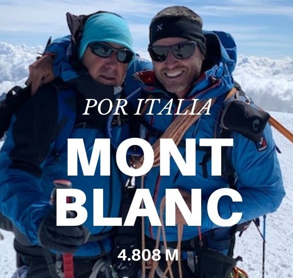 Mont Blanc por Italia (vía del Papa)