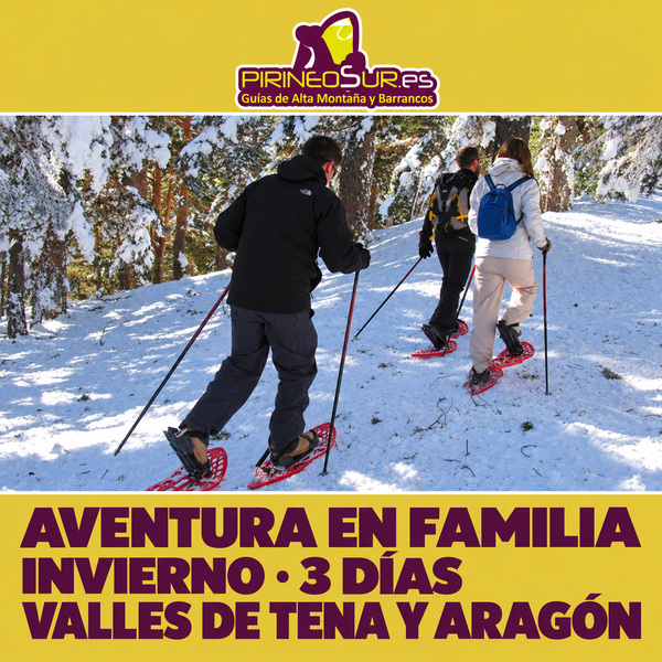 Vacaciones de aventura en familia con niños INVIERNO 3 días