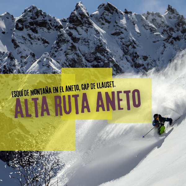 VUELTA AL ANETO con esquís de travesía