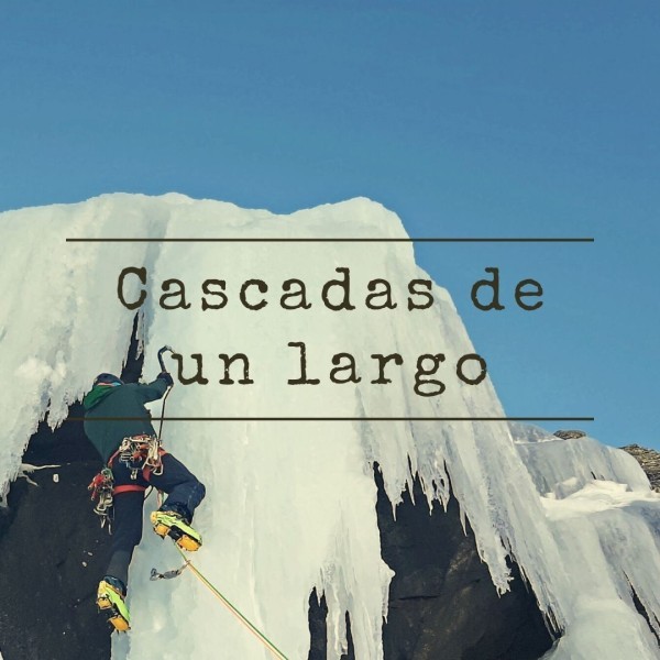 ESCALADA EN HIELO CON UN GUÍA: CASCADAS DE UN LARGO