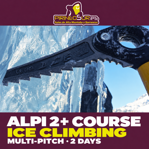 Multi-Pitch Ice Climbing Course (ALPI 2+) — MULTI-PITCH · 2 DAYS