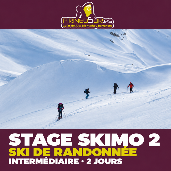 Stage de ski de randonnée intermédiaire (SKIMO 2) — INTERMÉDIAIRE · 2 JOURS